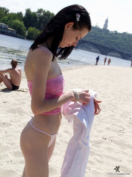 Elena Tenisheva On the beach