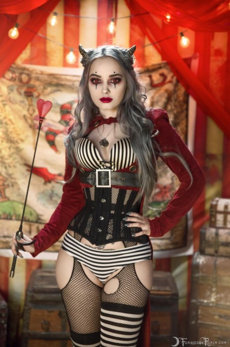 GenevieveCircus Of The Damned, cosplay, tattooed(NSFW)