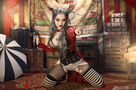 GenevieveCircus Of The Damned, cosplay, tattooed(NSFW)