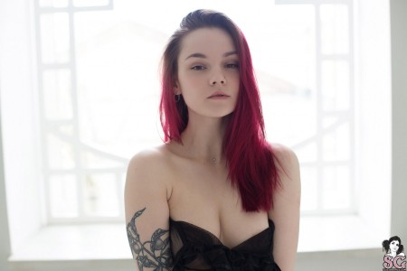 Ruby A , tattooed