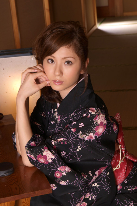 Ношение кимоно