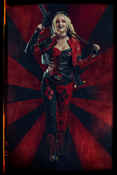 Kristen Lanae Harley Quinn cosplay
